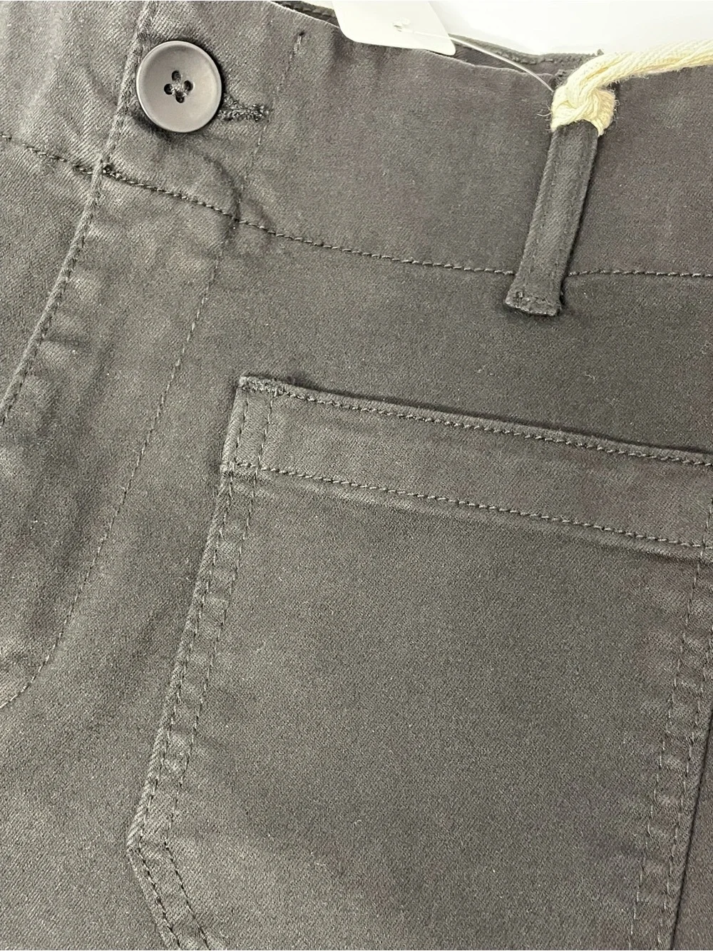 CHARLIE B Black cotton shorts